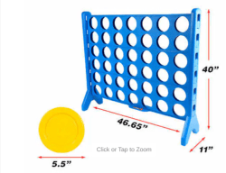 large connect 4 dimensions 1767380546 Giant Connect 4