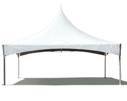 20 x 20 Tent, 4 x 60 Round Tables, 32 White Chairs