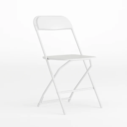 White Folding Chair